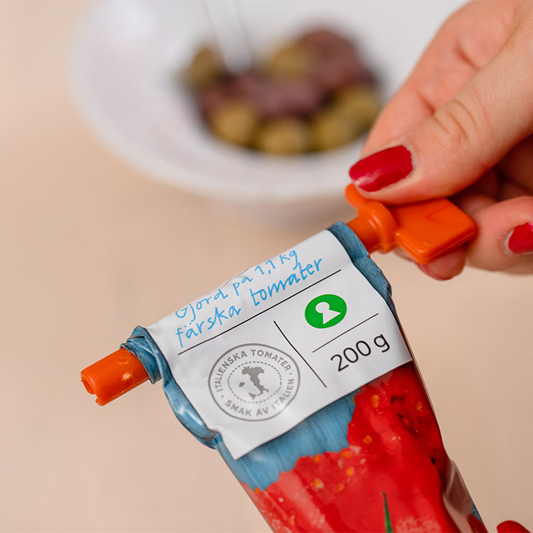 Tuubipuristin, 2 kpl, Oranssi