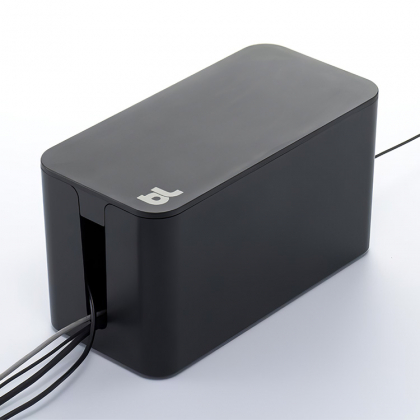 Kaapelikotelo Bluelounge, Small Musta