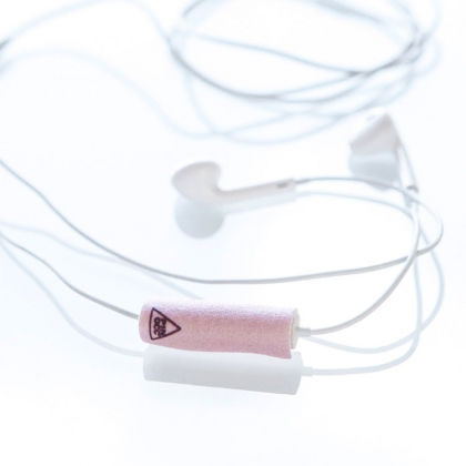 Tuulisuoja kuulokkeille, Vaaleanpunainen