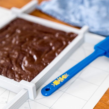 Leivontamuotti, silikonipalat, 30x30 cm