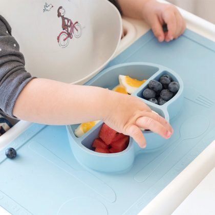 Lasten lautanen, Sininen