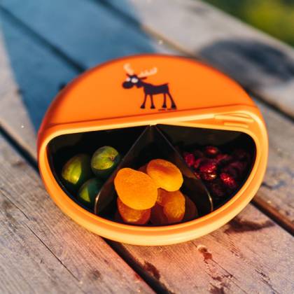 Välipalalaatikko, iso oranssi