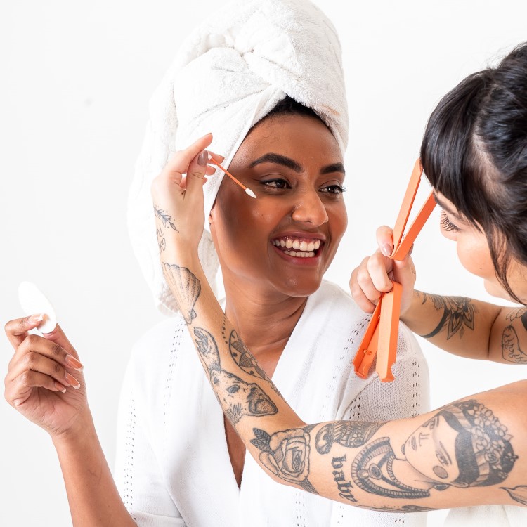 LastSwab Beauty uudelleenkäytettävät vanupuikot, Oranssi