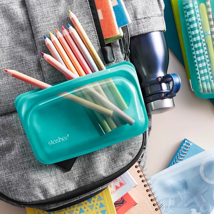 Silikoninen säilytyspussi, 290 ml Turkoosi