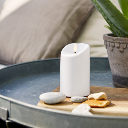 Liekillinen pöytäkynttilä terassille, cm