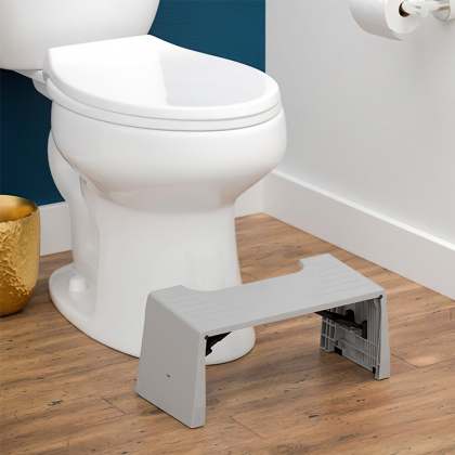 Kokoontaitettava WC-jakkara matkalle, Squatty Potty