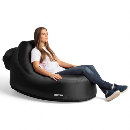 Softybag leposohva, Musta