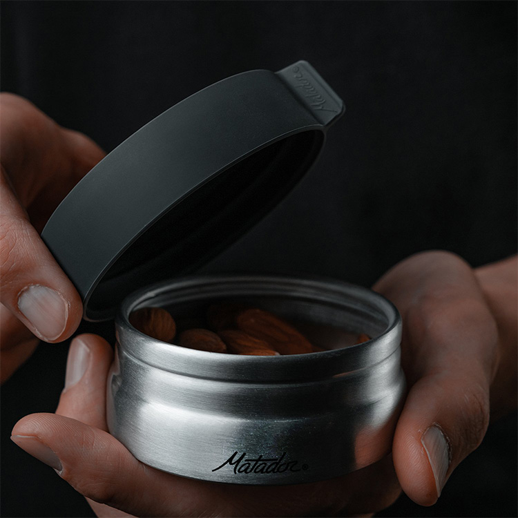 Vedenpitävä alumiinipurkki, 100 ml 1 kpl