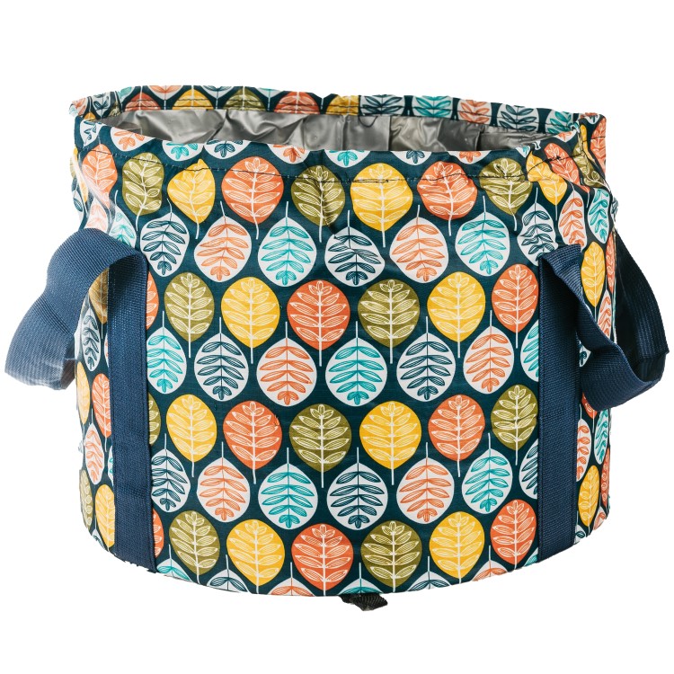 Kokoontaitettava jalkakylpy, Sininen Lehti