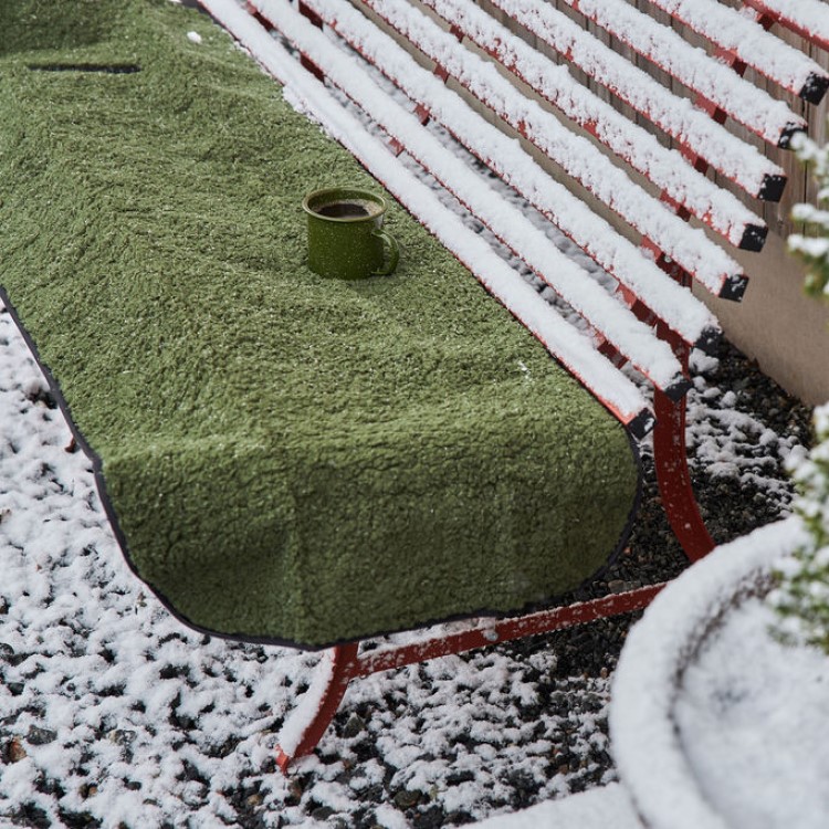 Pitkä istuinalusta, Sagaform Vihreä