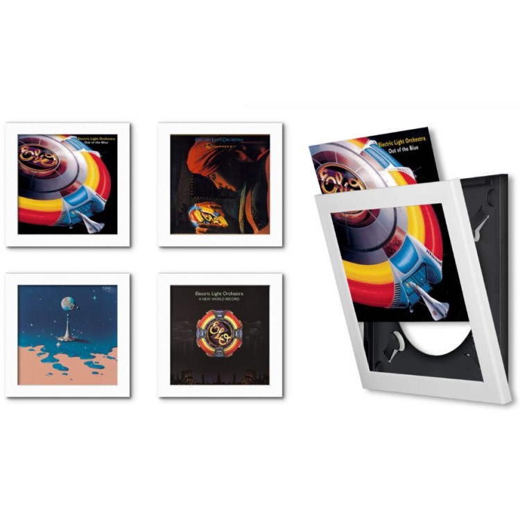 Kehys LP-levyille, valkoinen 4 kpl