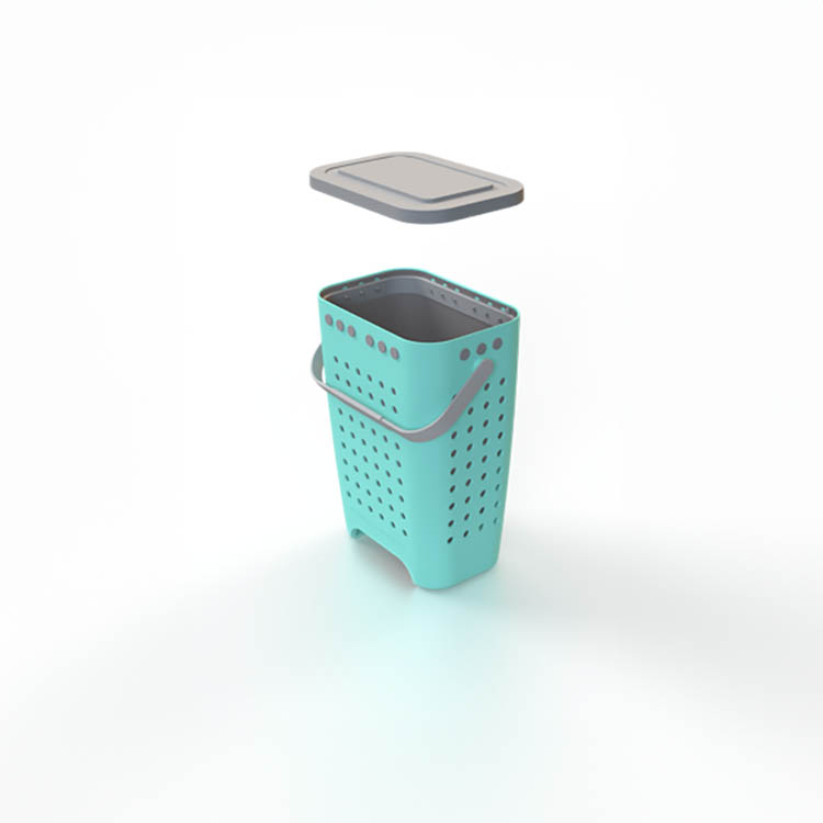 Jätteiden lajitteluastia Green Lizzie, työnnä ja tyhjennä, Jäämeren vi