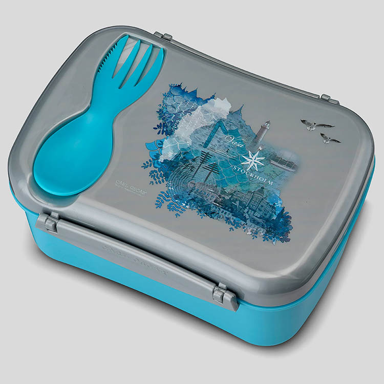 Eväsrasia kylmäkallella, Sininen