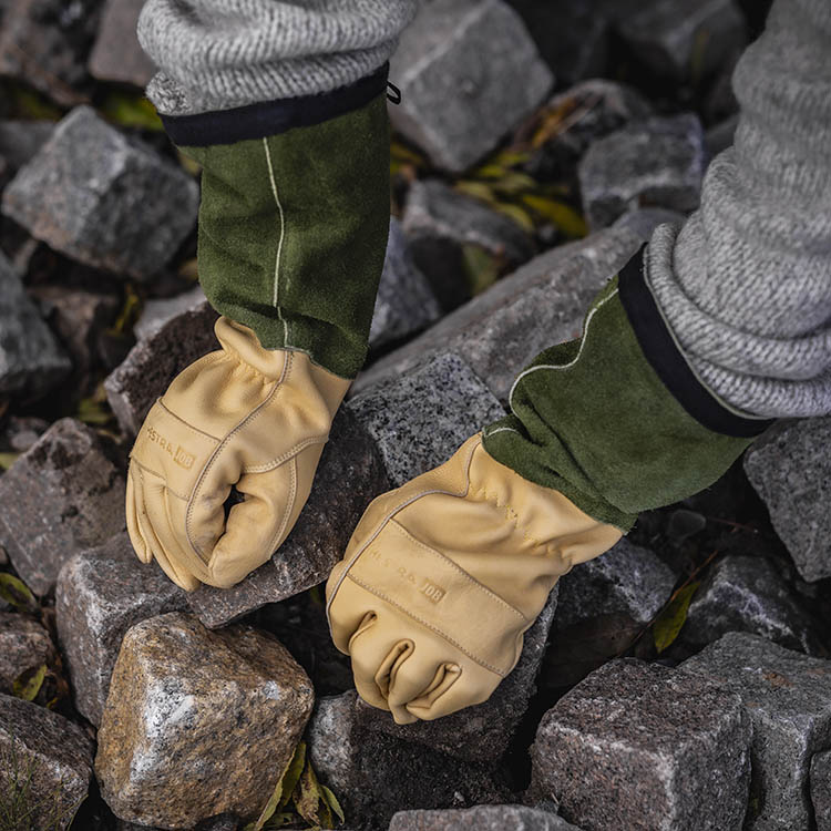 Pitkät työhansikkaat, Koko 7