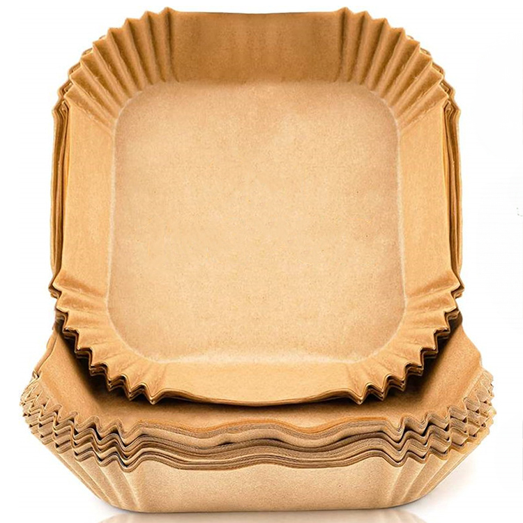 Kertakäyttöinen airfryer-vuoka 50-kpl, 23x23cm