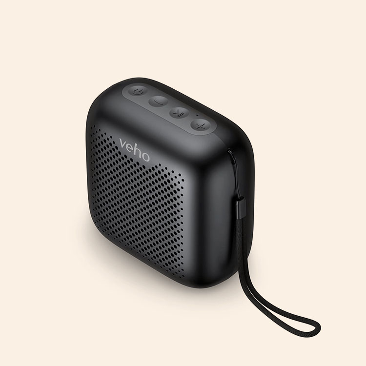 Vedenkestävä bluetooth-kaiutin, musta