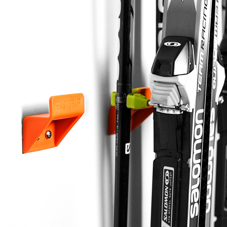 Seinäkiinnike suksitelineeseen, Fastgrip