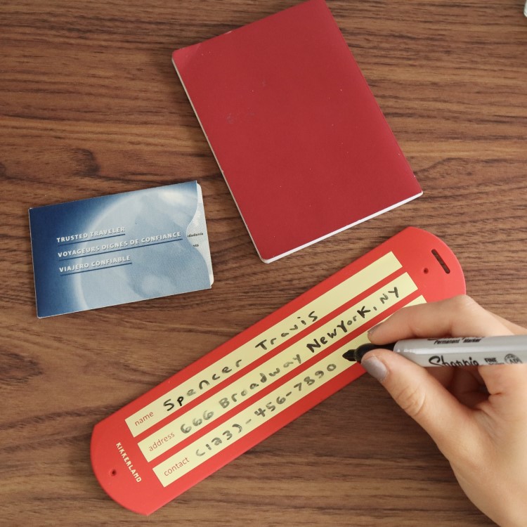 Silikoninen matkalaukkumerkki