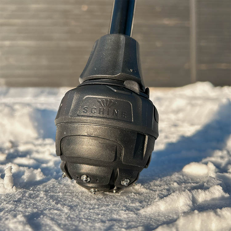 Lisäiskunvaimennin kainalosauvoille 1 kpl, talvinastat