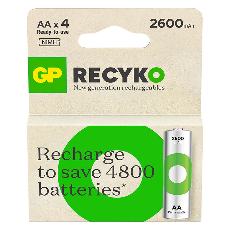 Ladattavat paristot, GP ReCyko