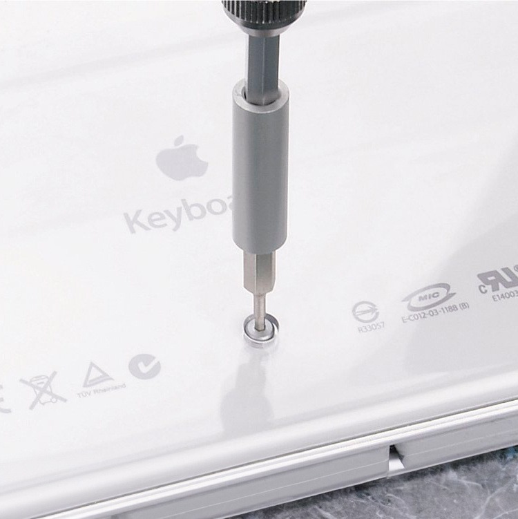 Ruuvimeisselin vaihtopäät mikroruuveille