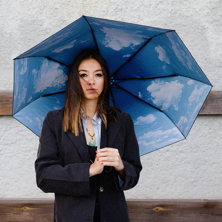 Valokuvakuvioinen sateenvarjo