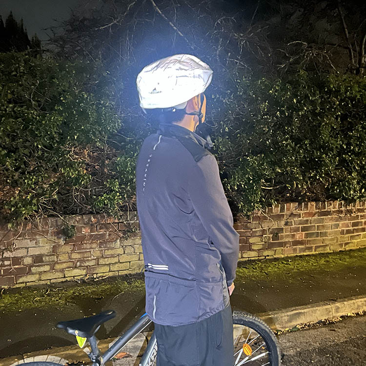 Heijastava kypäränsuojus 2-pakkaus