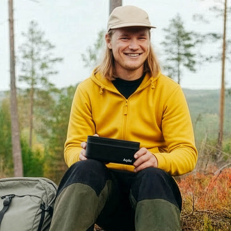 Ladattava eväsrasian lämmitin