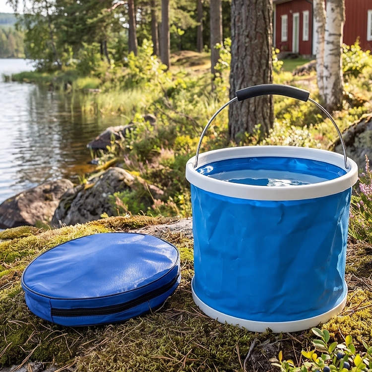 Taitettava ämpäri 10 l