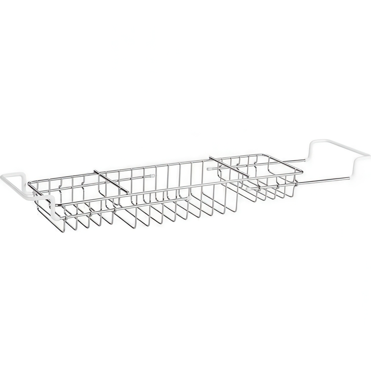Ulosvedettävä kylpyammetaso metallia, 58–92 cm