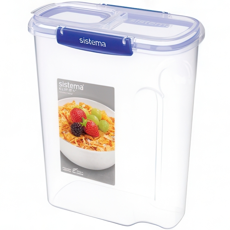 Iso säilytyspurkki kippikannella 4,2 l, Sistema