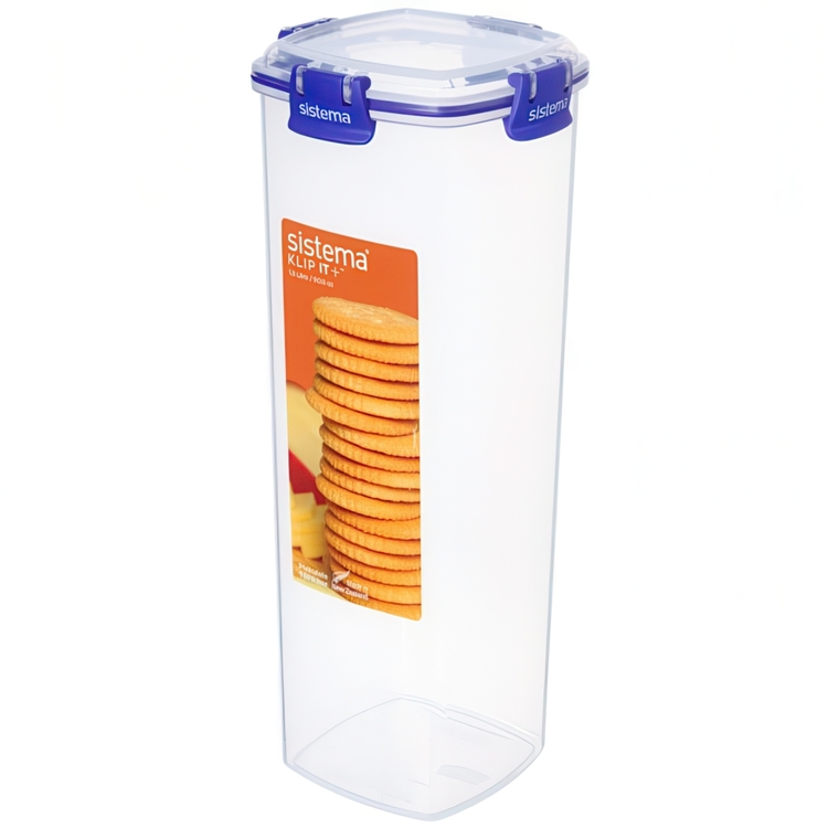 Korkea säilytyspurkki 1,8 l, Sistema
