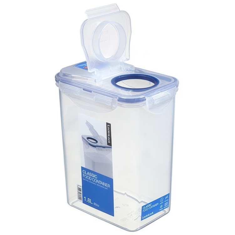 Säilytysrasia kippikannella 1,8 l, LocknLock