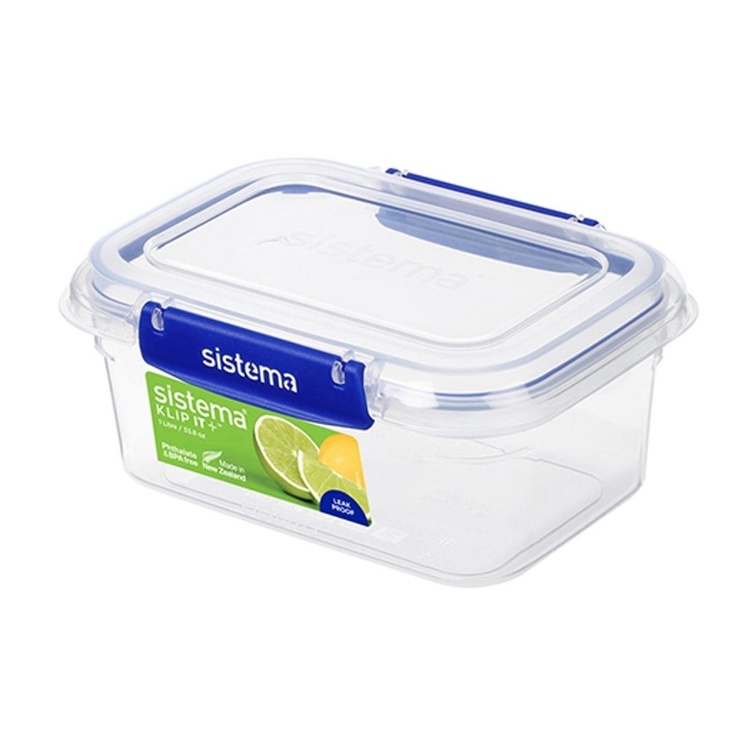 Muovinen ruokarasia 1 l, Sistema