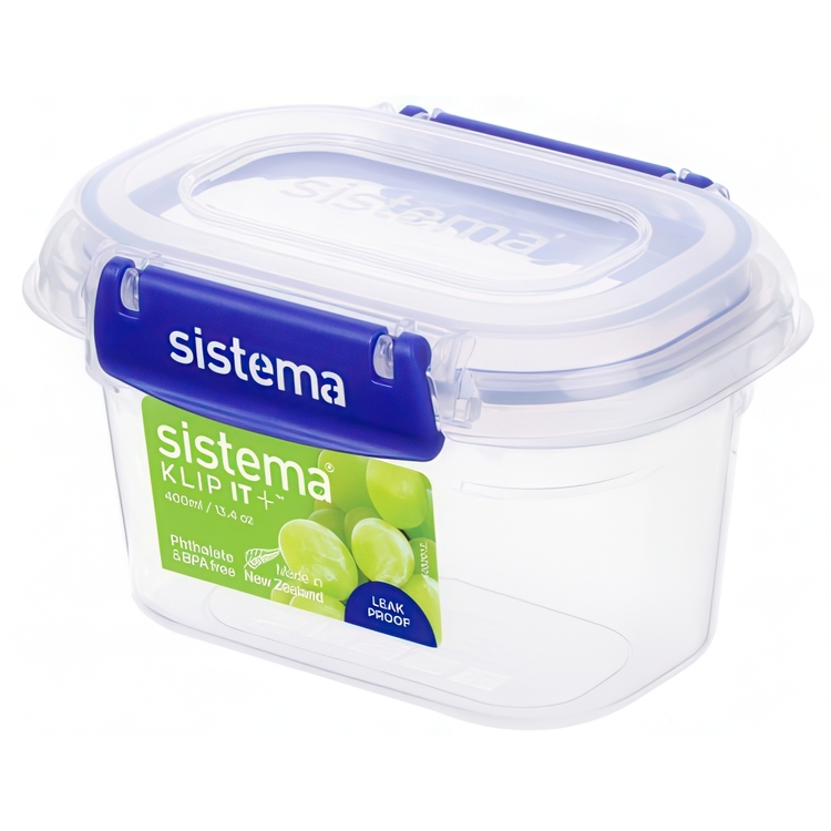Pieni säilytysrasia 0,4 l, Sistema