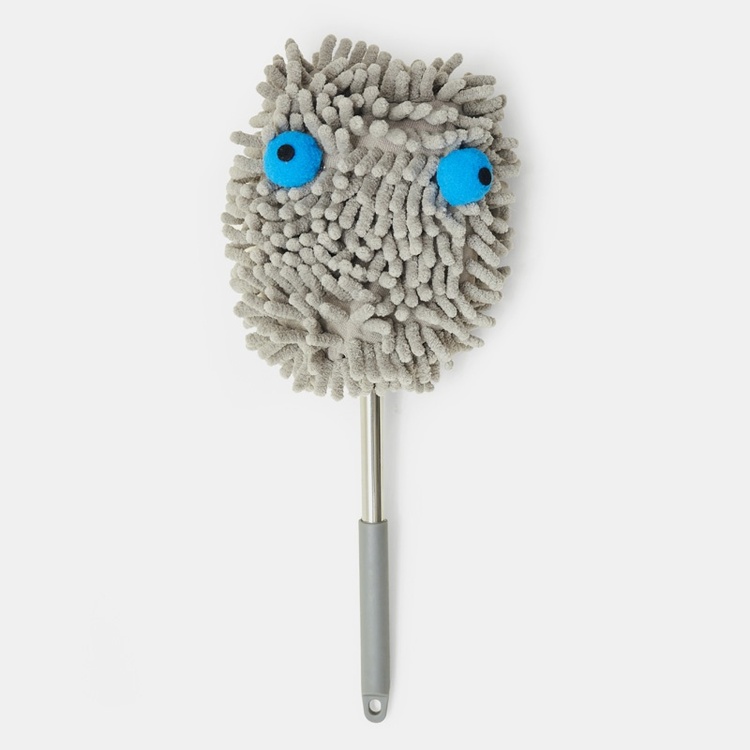 Teleskooppinen pölyhuiska, 36–101,6 cm, Monster, Kikkerland