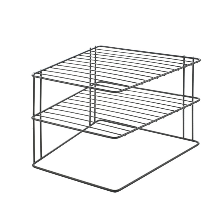 Kulmaan sopiva välihylly, 2 tasoa, Metaltex