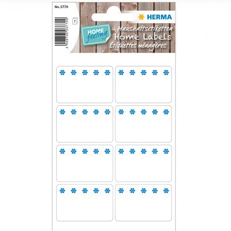Pienet purkkietiketit 56 kpl
