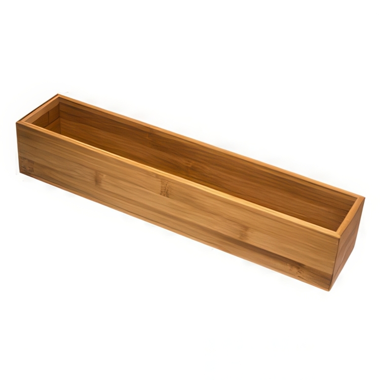 Laatikkojärjestäjä bambua, 38x8 cm