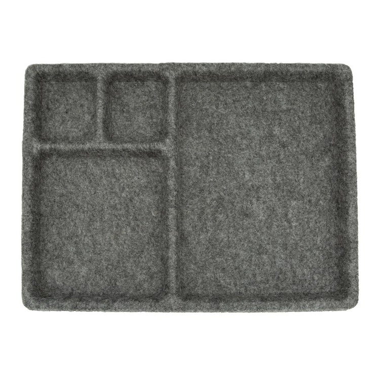 Säilytysalusta huovasta, 28,6 x 20 x 2 cm