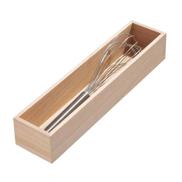 Laatikkojäsennin puuta, 38x8,6 cm, iDesign