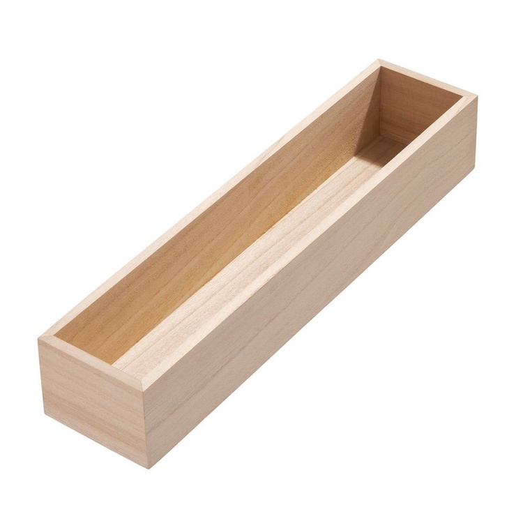 Laatikkojäsennin puuta, 38x8,6 cm, iDesign