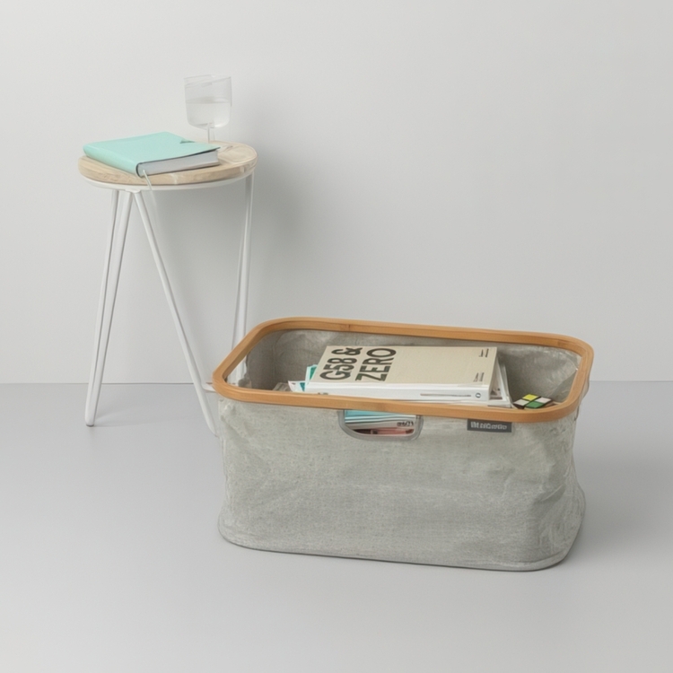 Säilytyskori kangasta ja bambua 40 l, Brabantia