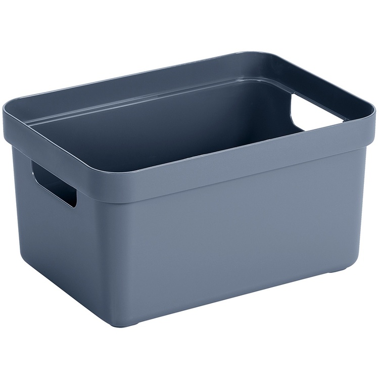 Avoin säilytyslaatikko 13 l, Sigma, sininen