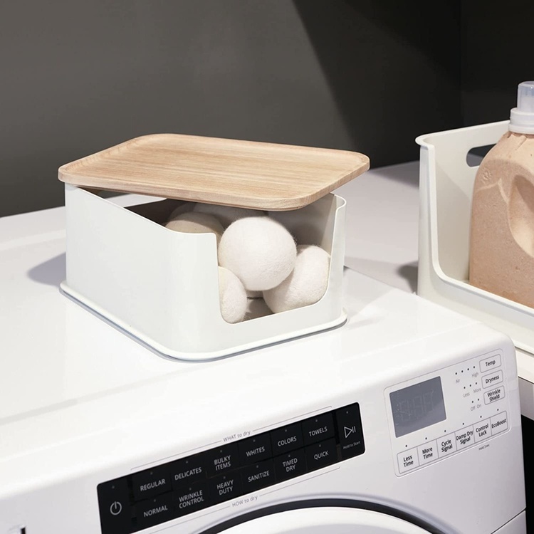 Säilytyslaatikko puukannella, iDesign
