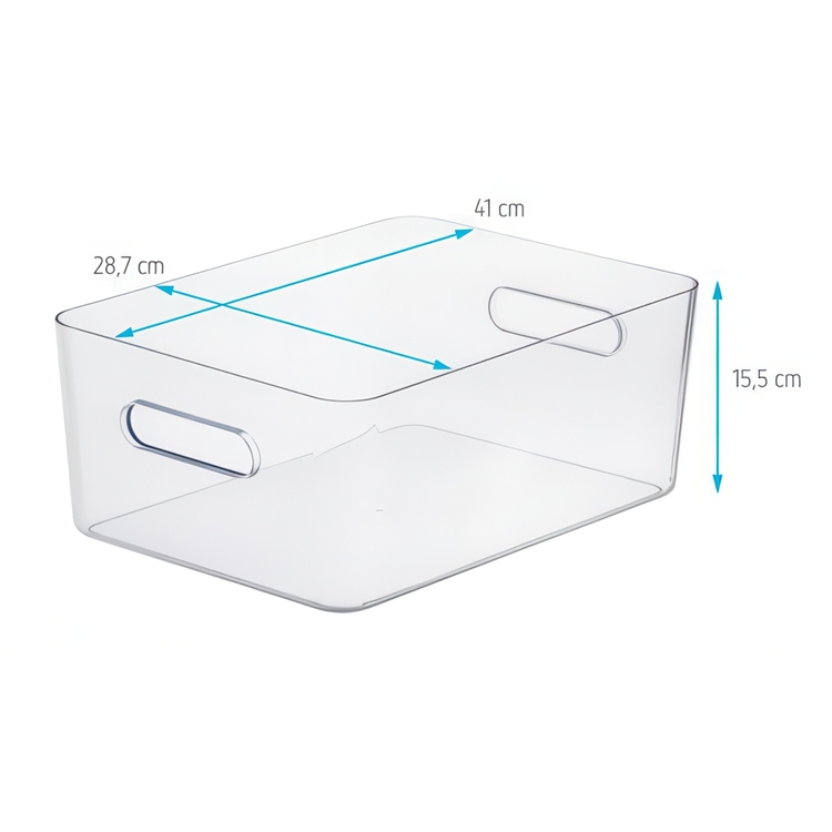 Avoin säilytyslaatikko 15,4 l, SmartStore