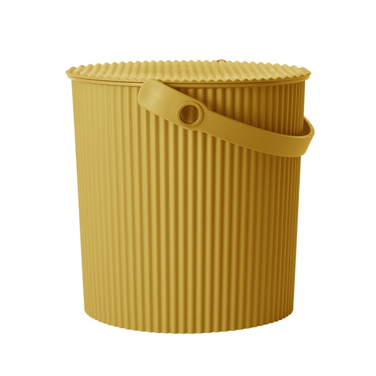 Kannellinen ämpäri 10 l, Omnioutil, sinapinkeltainen