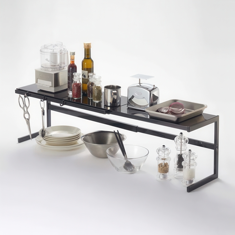 Ulosvedettävä metallihylly, 54–92 cm, Yamazaki