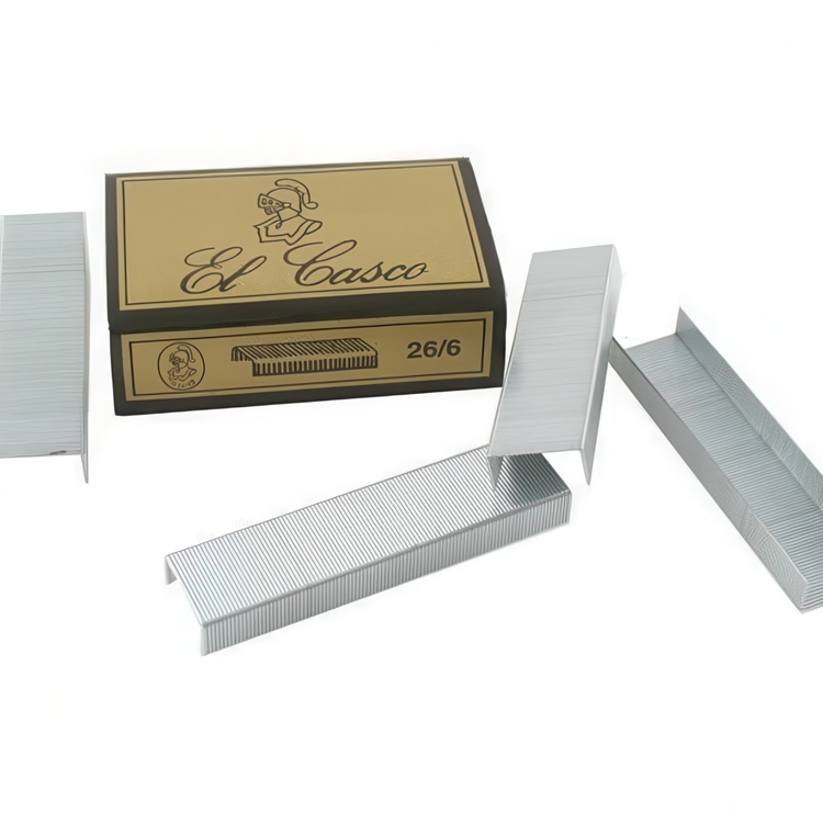 Nitojan niitit, 1000 kpl, EL CASCO STAPLES No 26/6, hopea