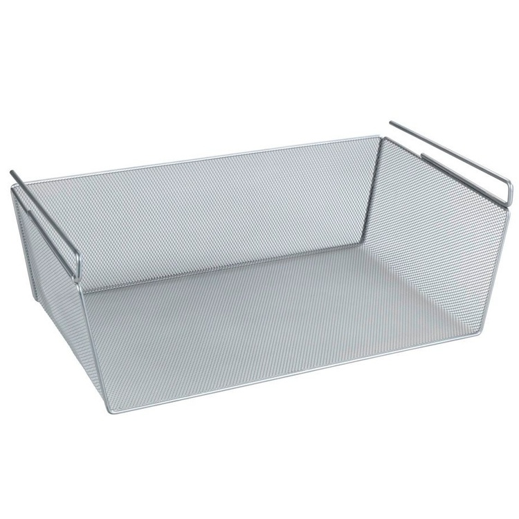 Riippuva lisähylly metallia, 49x28x18 cm